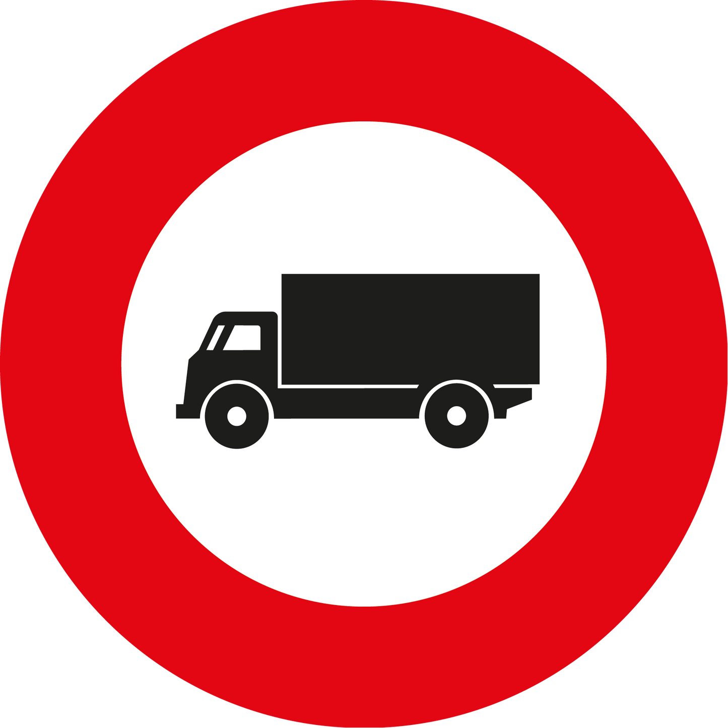 Vorschriftssignal 2.07 Verbot Lastwagen 60cm HIP/R2