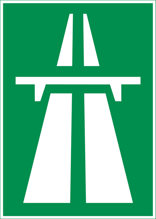 Hinweissignal  4.01 Autobahn 50/70cm HIP/R2