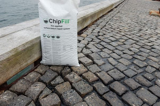 ChipFill Schlaglochsanierung (Thermoplastikchips zum Heisseinbau) Sack a 12kg